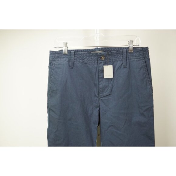 John Varvatos Lake Blue Keith Slim Hollywood Mens Cotton Pants Sz 32 Brand New